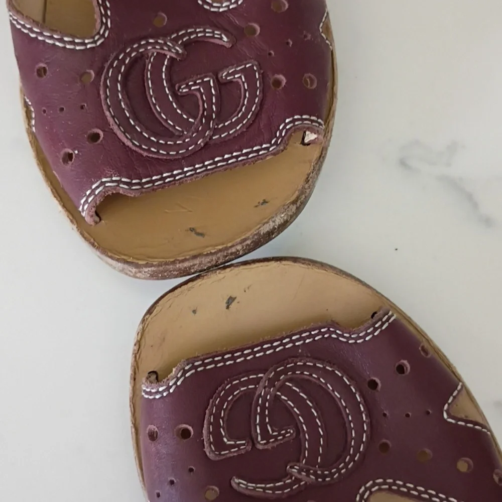 Gucci  Leather Sandals Kids